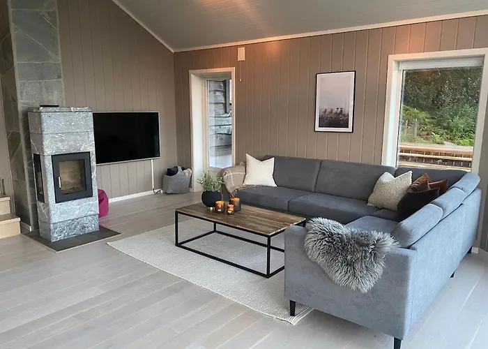 High Standard, Large With Amazing View Casa de Férias Stryn